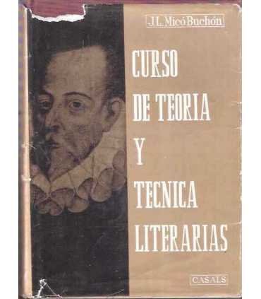 Curso de teoría y técnica literarias