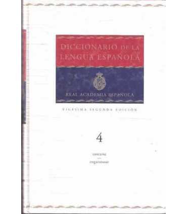 Diccionario de la lengua española. Tomo 4