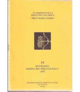 Mudéjares: repertorio bibliográfico 1988