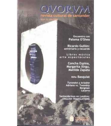 Quorum, nº 5. Revista cultural de Santander