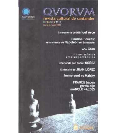 Quorum, nº 6. Revista cultural de Santander