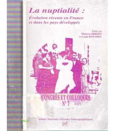 La nuptialité: Évolution récente en France et dans