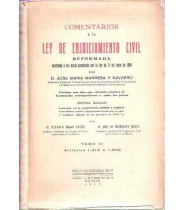 Comentarios a la Ley de Enjuiciamiento Civil Refor