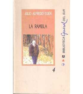 La rambla. Dedicatoria del autor a Felipe Romero