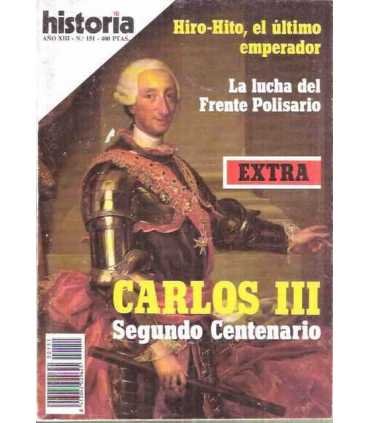 Historia 16. Año XIII. nº 151. Extra. Carlos III: