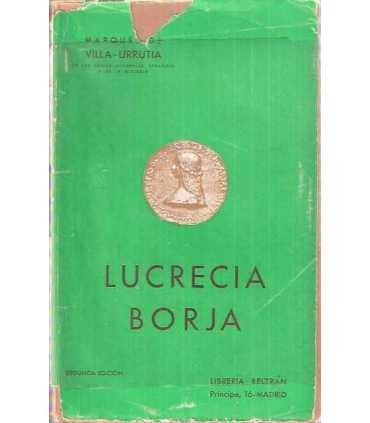 Lucrecia Borja. Estudio histórico