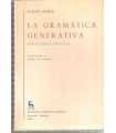 La Gramática Generativa. Reflexiones críticas