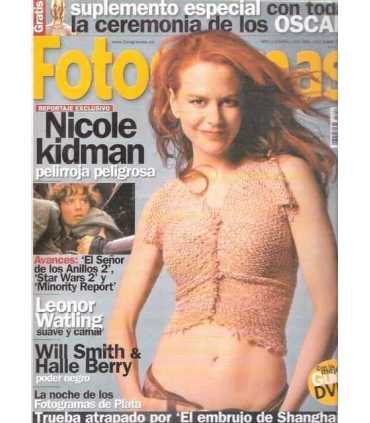 Fotogramas, 1902. Nicole Kidman, pelirroja peligro