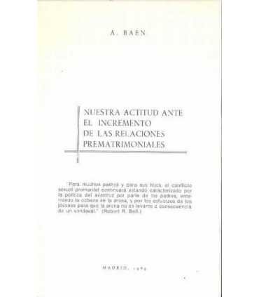 Nuestra actitud ante el incremento de las relacion