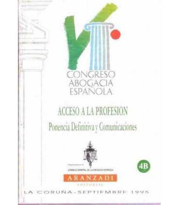 VI Congreso abogacía española. Acceso a la profesi