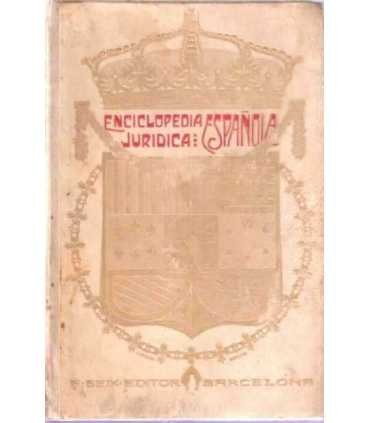 Enciclopedia Jurídica Española, tomo XI