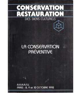 Conservaction-Restauration des biens culturels. La