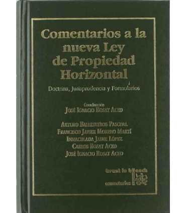 Comentarios a la nueva Ley de Propiedad Horizontal