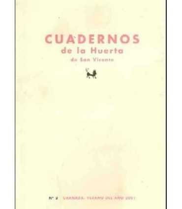 Cuadernos de la huerta de San Vicente, 2.