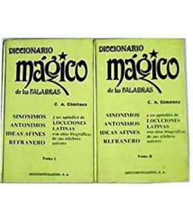 Diccionario mágico de las palabras tomo I y II