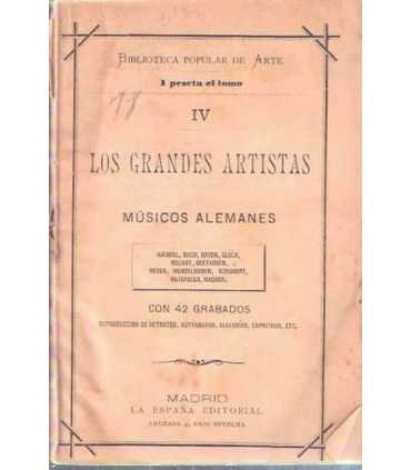 Biblioteca Popular de Arte, IV: Los Grandes Artist