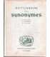 Dictionnaire des Synonymes