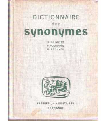 Dictionnaire des Synonymes