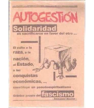 Autogestión 52. Revista Solidaria