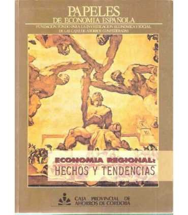 Papeles de economía española, 34. Economía Regiona