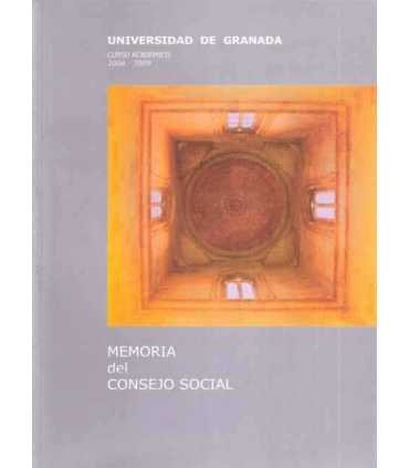 Universidad de Granada. Curso académico 2008-2009.