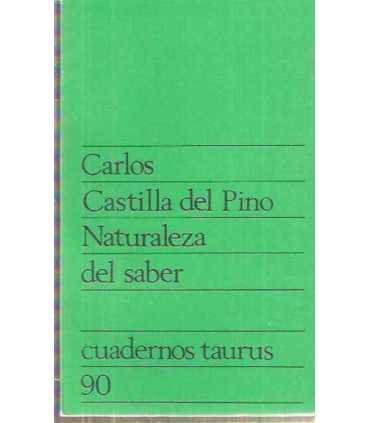Naturaleza del saber