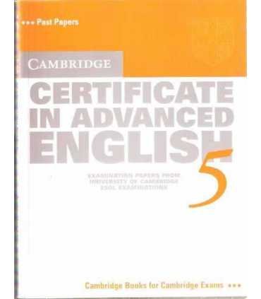 Certificate in Avanced English, 5