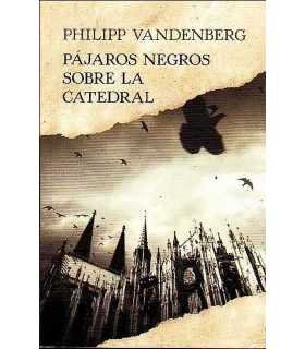 Pájaros negros sobre la catedral