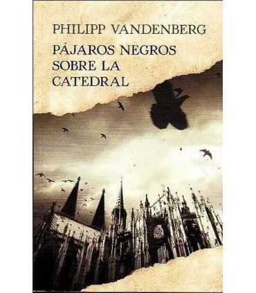 Pájaros negros sobre la catedral