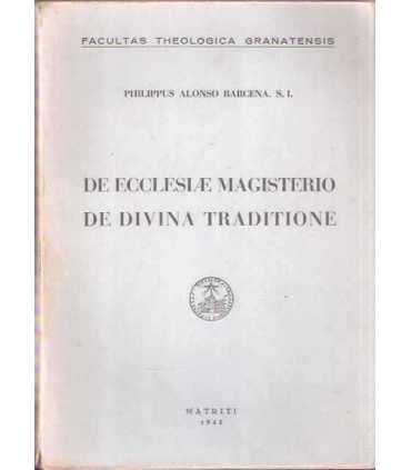 De Ecclesiae Magisterio de Divina Traditione