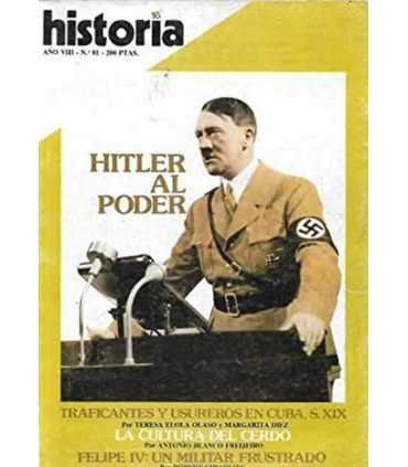 Historia 16, nº 81. Hitler al poder. Traficantes y