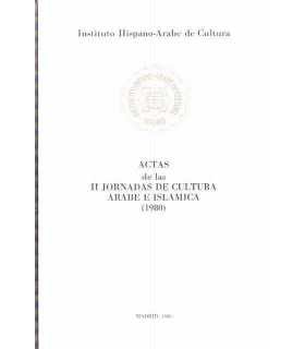 Actas de las II Jornadas de Cultura Árabe e Islámi