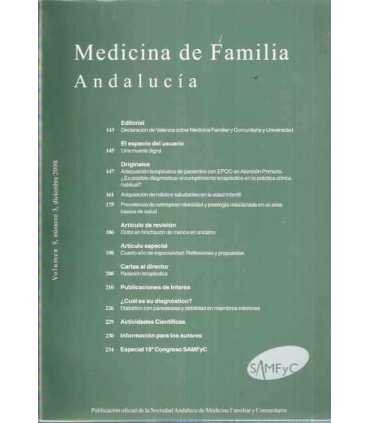 Medicina de Familia Andalucía vol. 9, nº 3 diciemb