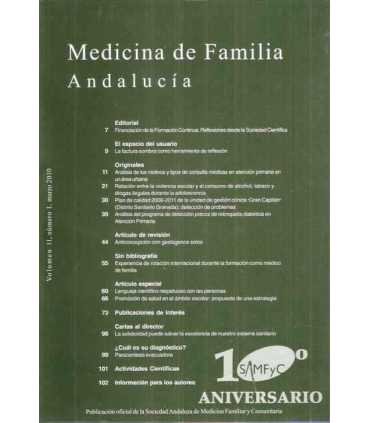 Medicina de Familia Andalucía vol. 11, nº 1 marzo