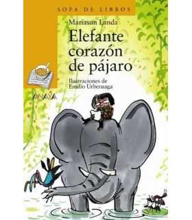 Elefante corazón de pájaro