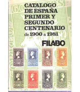 Catálogo de España, primer y segundo Centenario de