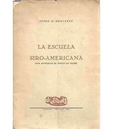 La escuela Siro - Americana (con antología de text