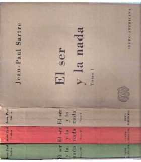 El ser y la nada. Ensayo de ontologia fenomenológi