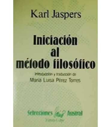 Iniciación al método filosófico