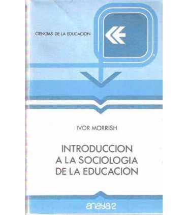 Introducción a la sociología de la Educación