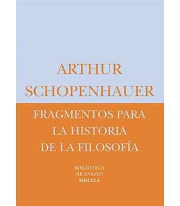 Fragmentos para la historia de la filosofía