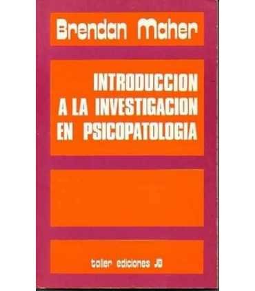 Introducción a la investigación en Psicopatología