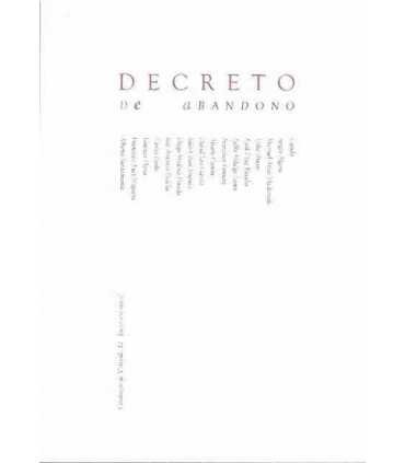 Decreto de abandono. Catálogos de Valverde 32, núm