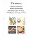 Panasonic Microwave cookery book. Recetario para m