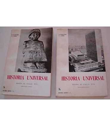 Historia Universal desde el siglo XIII. Tomos I y