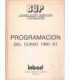 BUP. Programación del curso 1980-81