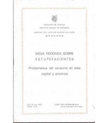 Mesa redonda sobre estupefacientes. Problemática d