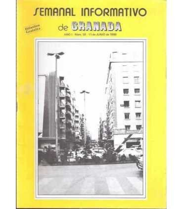 Semanal Informativo de Granada. Año I. Nº 58. 11 J