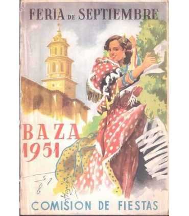 Feria de Septiembre Baza 1951. Comisión de fiestas