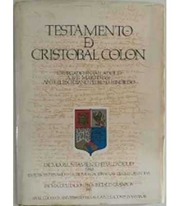 Testamento de Cristobal Colón. Otorgado en Vallado